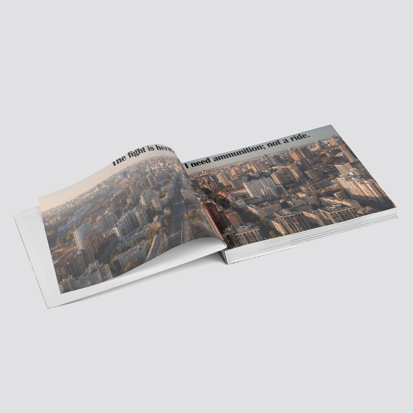 "Russian Warship, Go Fuck Yourself" Hardcover Photobook